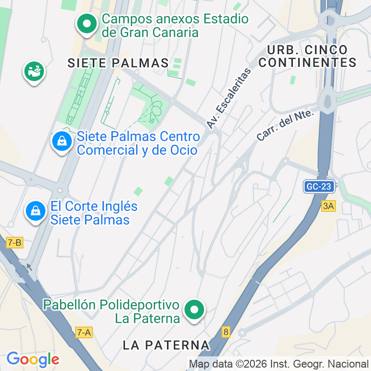 Código postal de Calle Batalla de Brunete en Palmas Gran Canaria (las)