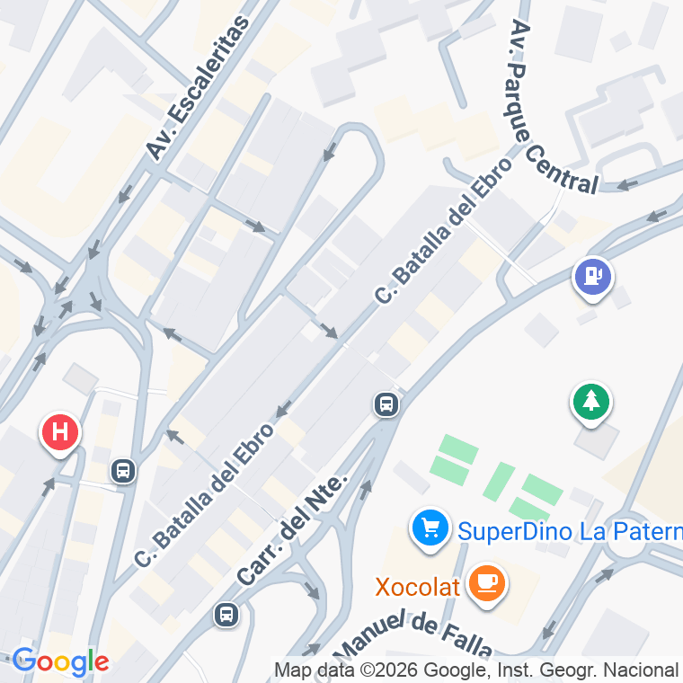 Código postal de Calle Batalla del Ebro en Palmas Gran Canaria (las)