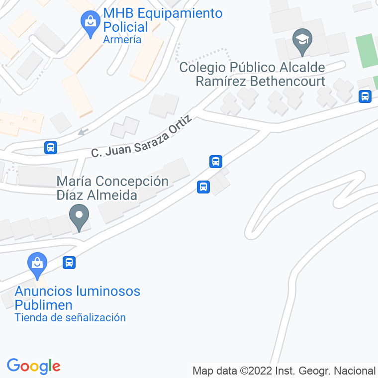 Código Postal calle Cruz De Piedra en Las Palmas de Gran Canaria