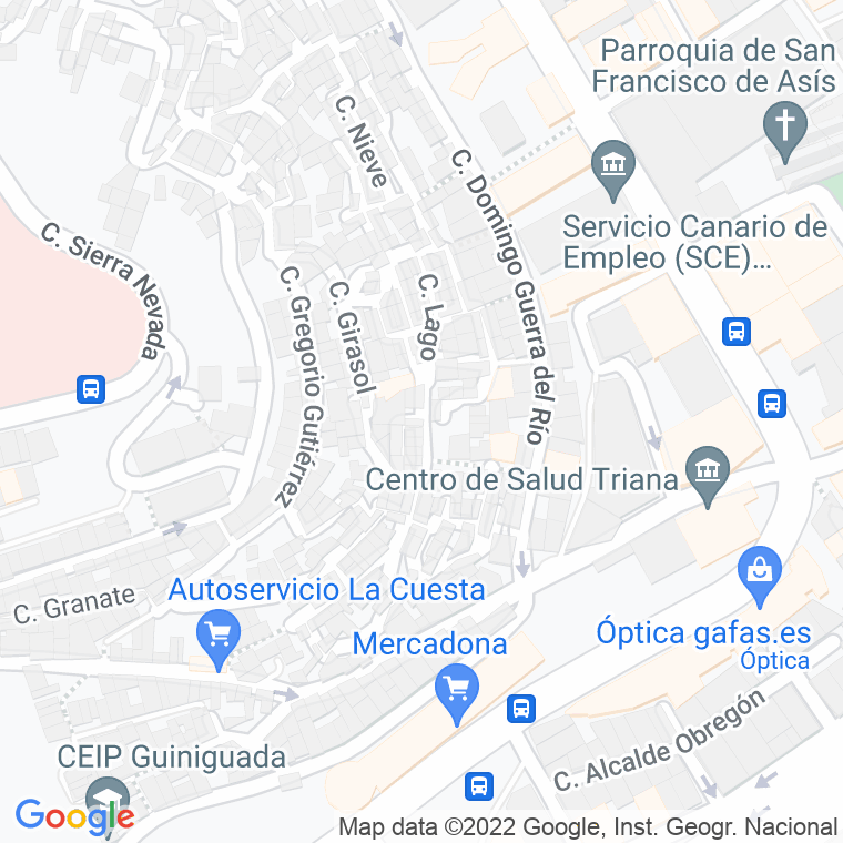 Código Postal calle Doctor Manuel De La Nuez en Las Palmas de Gran Canaria