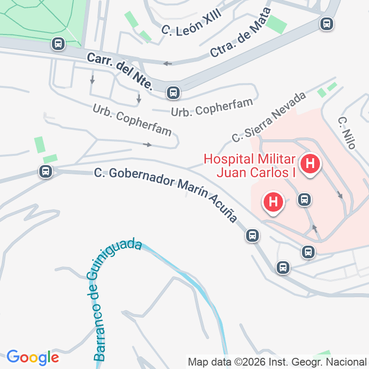 Código postal de Gobernador Marin Acuña en Las Palmas de Gran Canaria