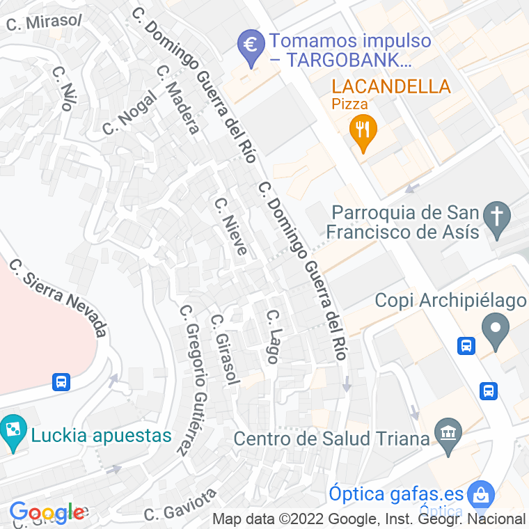Código Postal calle Limonero en Las Palmas de Gran Canaria