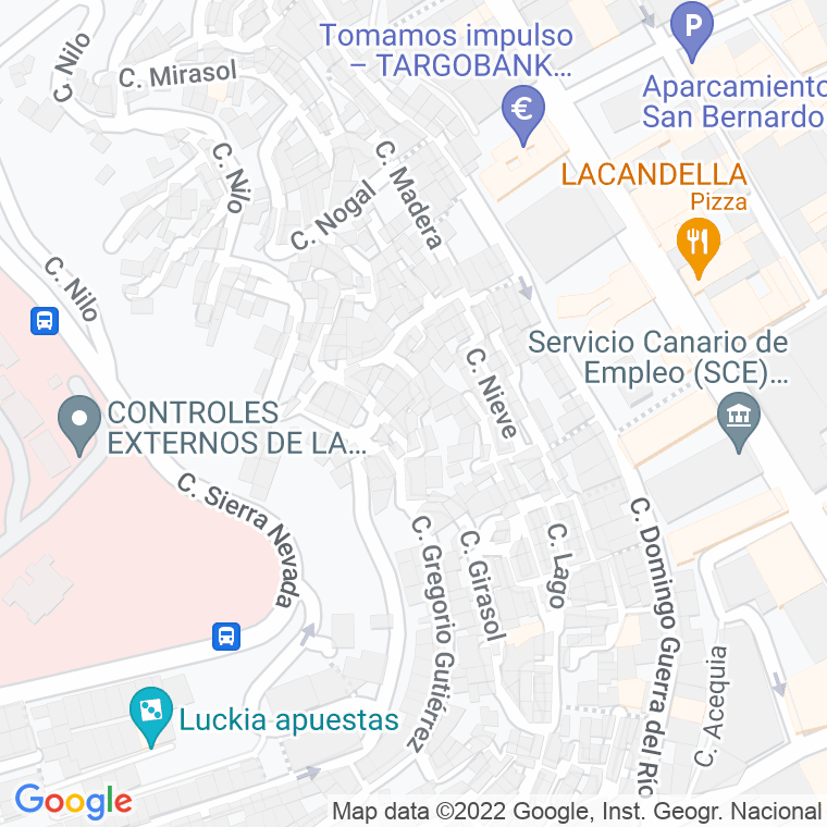 Código Postal calle Malta en Las Palmas de Gran Canaria
