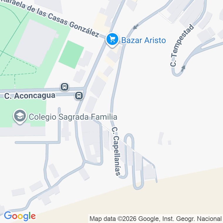 Código postal de Calle Capellanias en Palmas Gran Canaria (las)