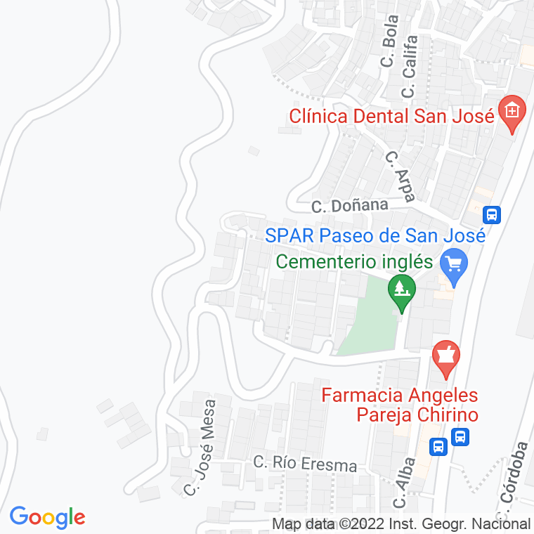 Código Postal calle Amanecer en Las Palmas de Gran Canaria