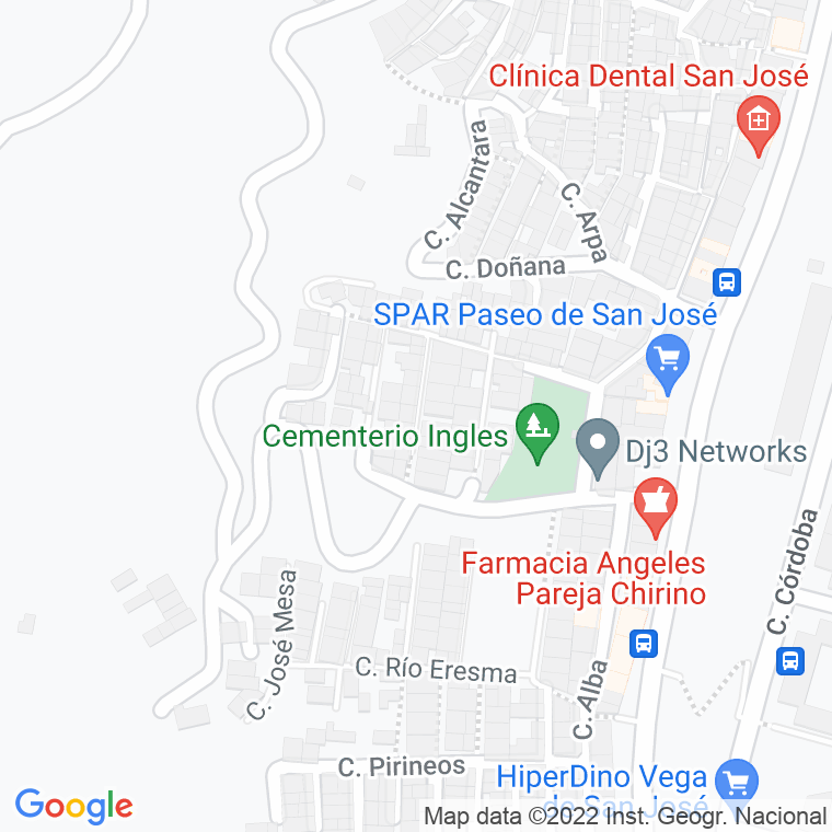Código Postal calle Anochecer en Las Palmas de Gran Canaria