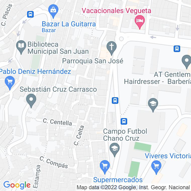 Código Postal calle Astro en Las Palmas de Gran Canaria