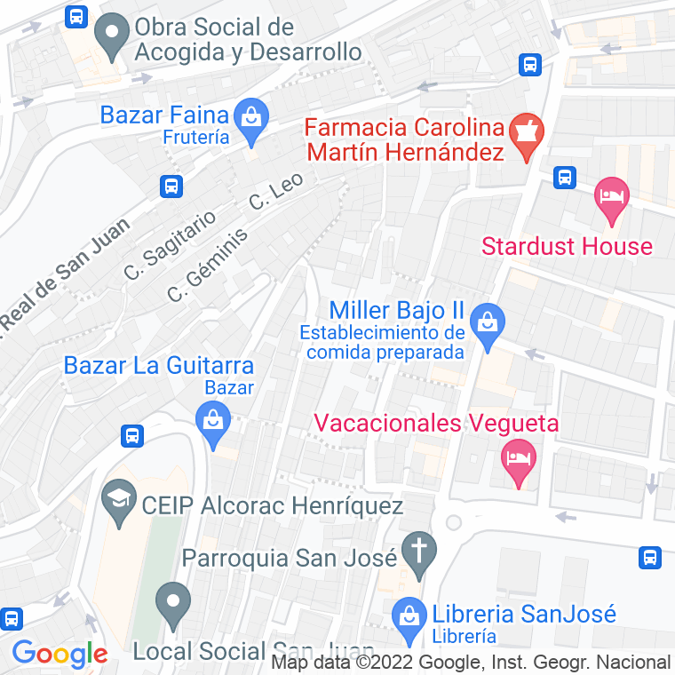 Código Postal calle Cantabria en Las Palmas de Gran Canaria