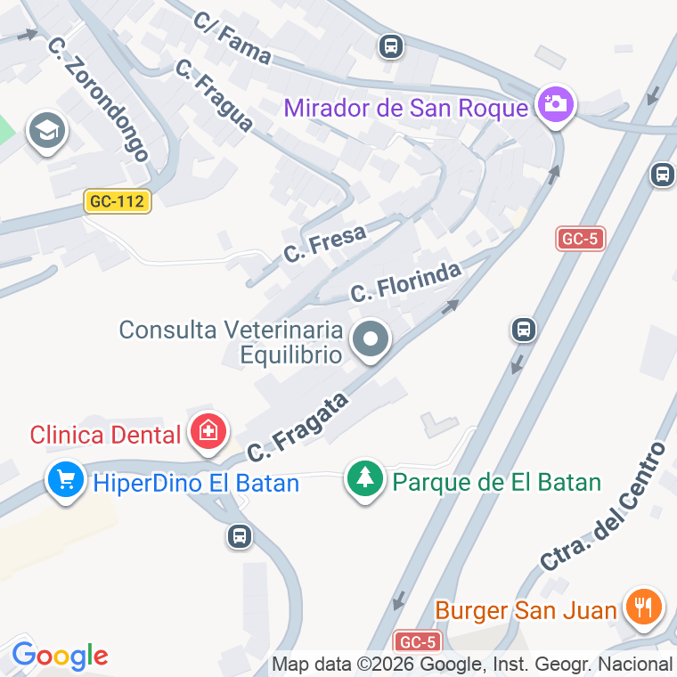Código postal de Fresno en Las Palmas de Gran Canaria