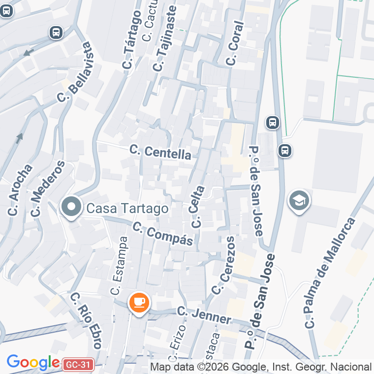 Código postal de Calle Cascabel en Palmas Gran Canaria (las)