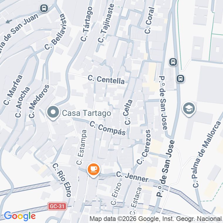 Código postal de Calle Cerrojo en Palmas Gran Canaria (las)
