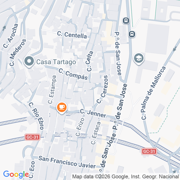Código postal de Calle Corona en Palmas Gran Canaria (las)