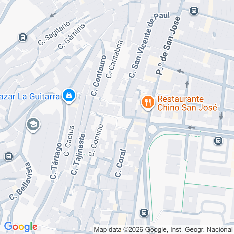 Código postal de Calle Miguel Servet en Palmas Gran Canaria (las)
