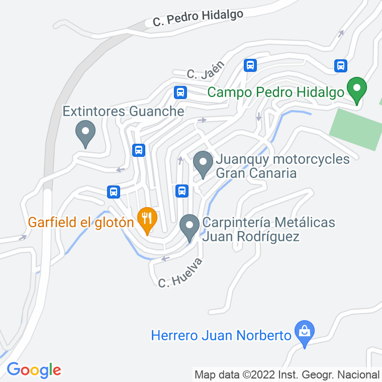 Código Postal calle Granada en Las Palmas de Gran Canaria