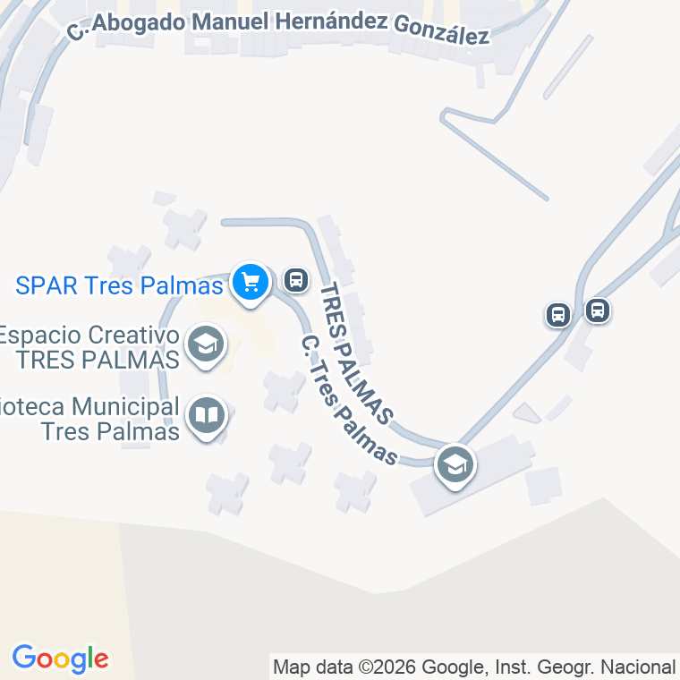 Código postal de Tres Palmas, Urbanizacion en Las Palmas de Gran Canaria