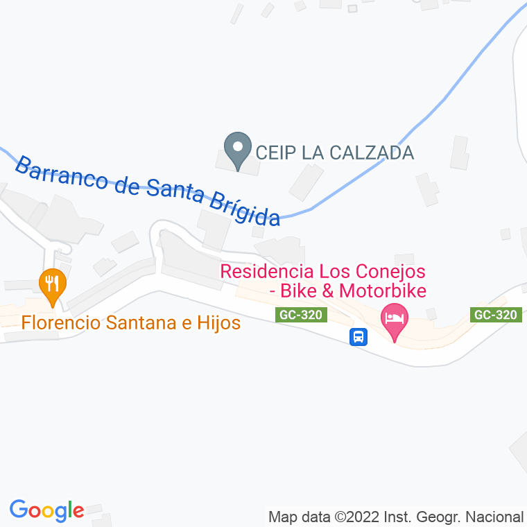 Código Postal calle Barranco, Al (La Calzada), camino en Las Palmas de Gran Canaria