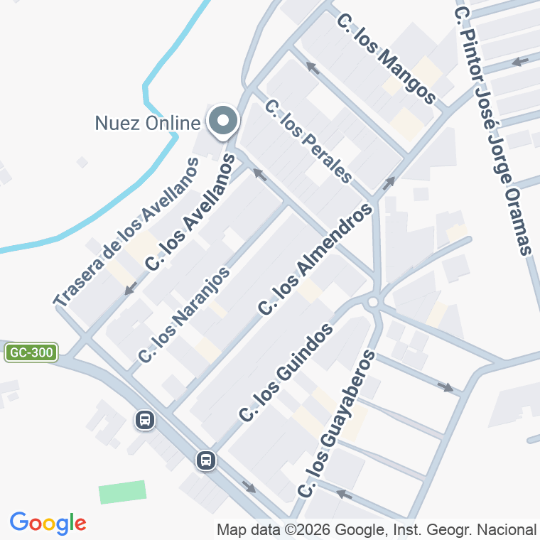 Código postal de Frutos, los (la Galera), Urbanizacion en Las Palmas de Gran Canaria