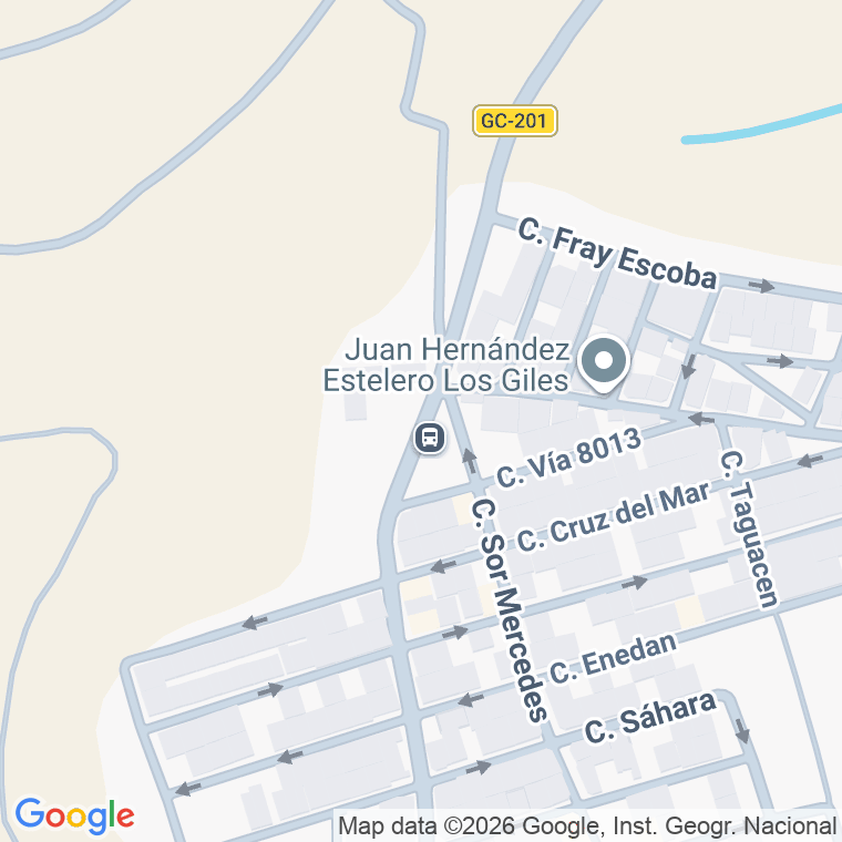 Código postal de Giles, los (los Giles) en Las Palmas de Gran Canaria