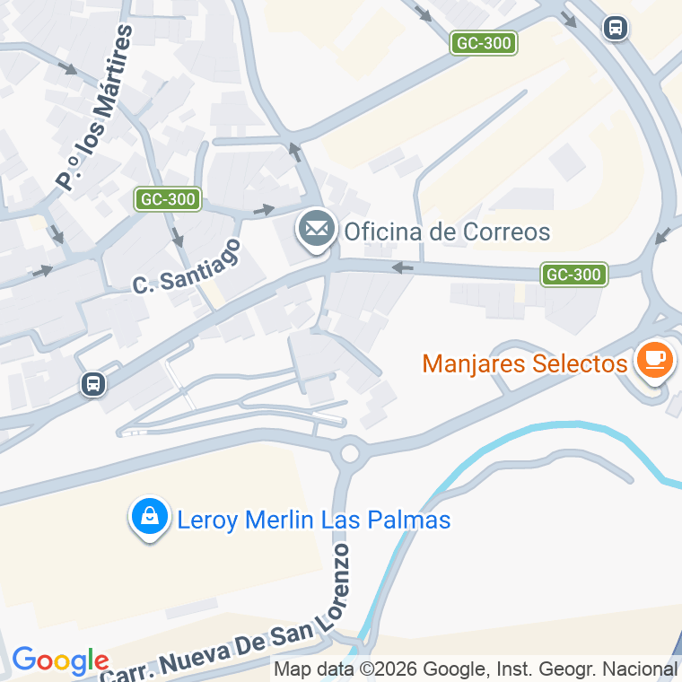 Código postal de Jose Rivero Viera (tamaraceite) en Las Palmas de Gran Canaria
