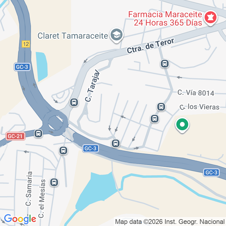 Código postal de San Fernando (la Suerte) en Las Palmas de Gran Canaria