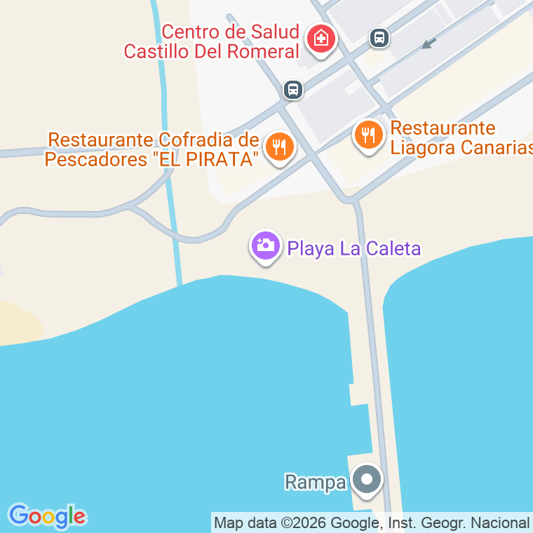 Código postal de Plaza Caleta (la) en Castillo del Romeral
