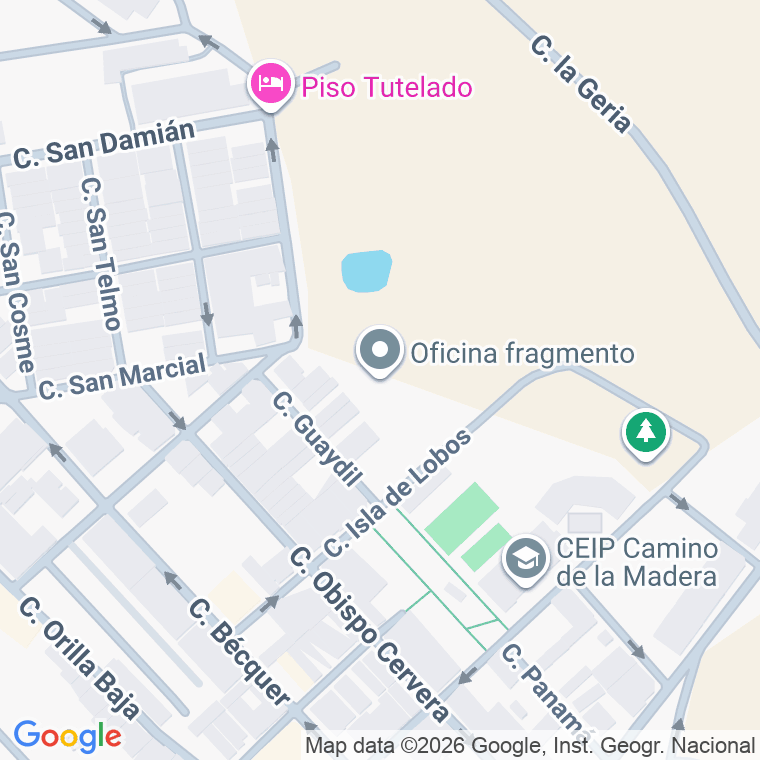 Código postal de Orilla Baja en Las Palmas