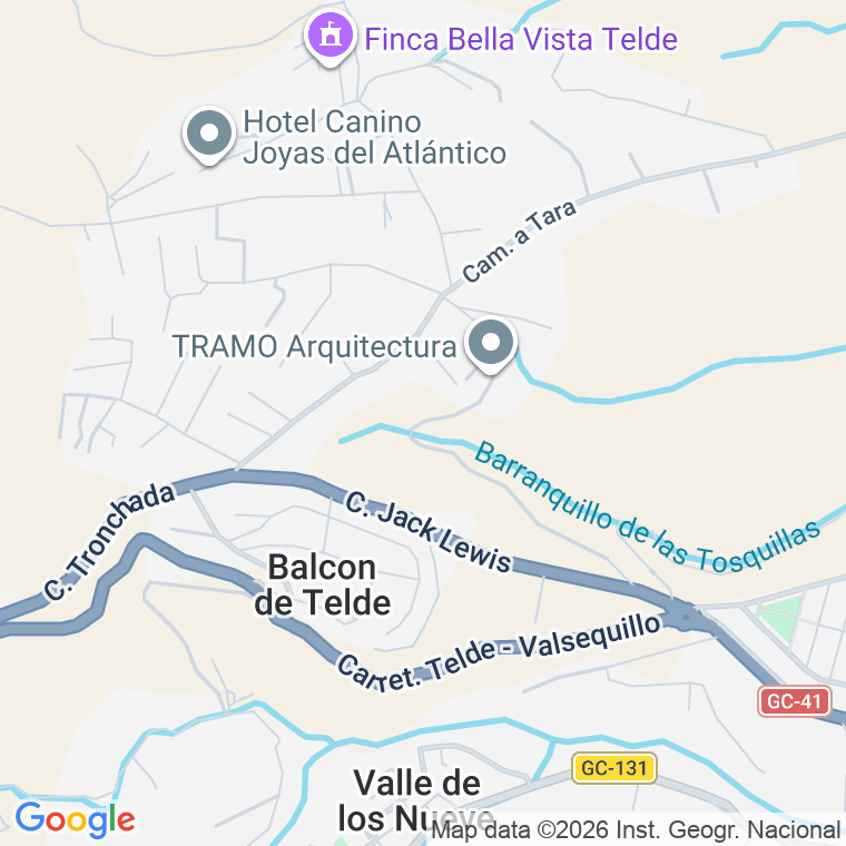 Código postal de Calle Desvio en Montaña de las Palmas
