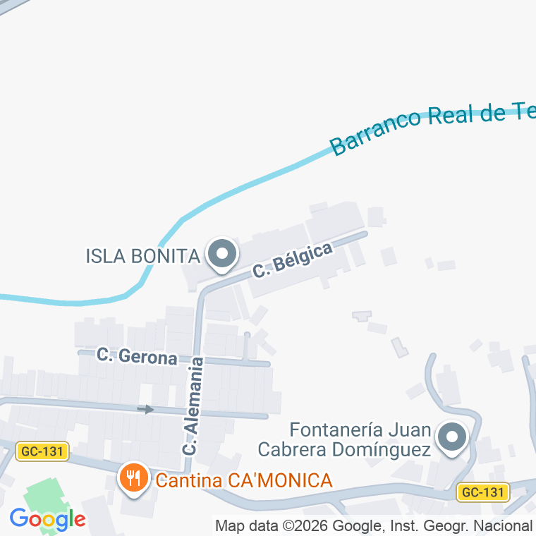 Código postal de Calle Belgica en Valle de los Nueve bajo