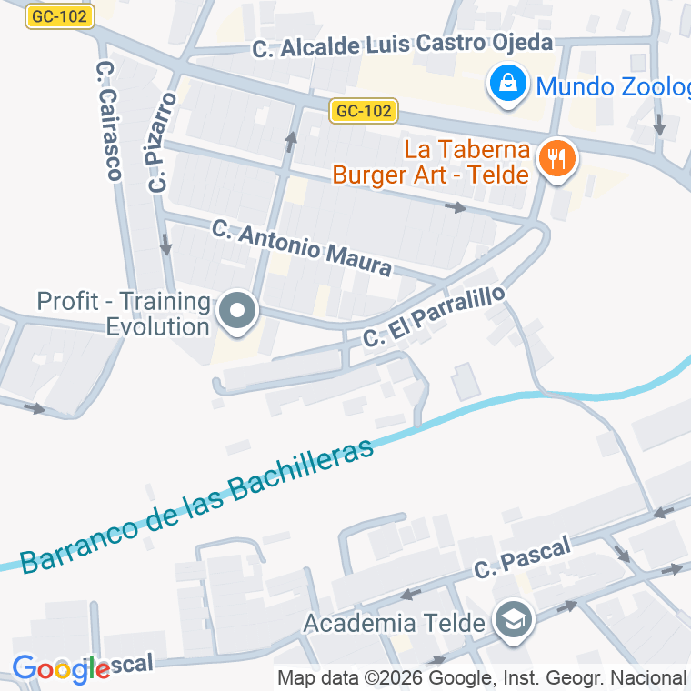 Código postal de Calle Inocencia Alayon en Calero Alto (el)