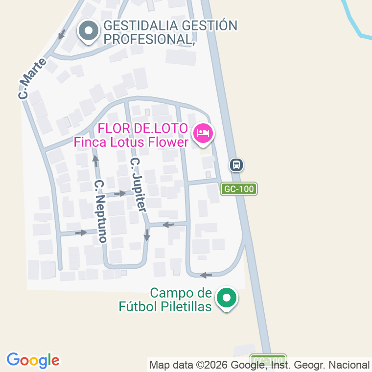 Código postal de Calle Urano en Piletillas