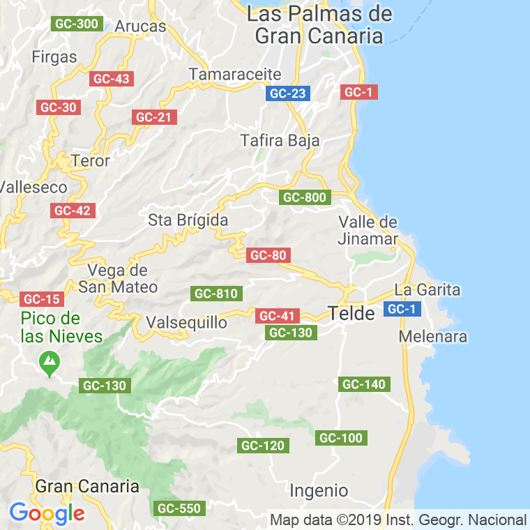 Código Postal de Solana, La (Telde) en Las Palmas
