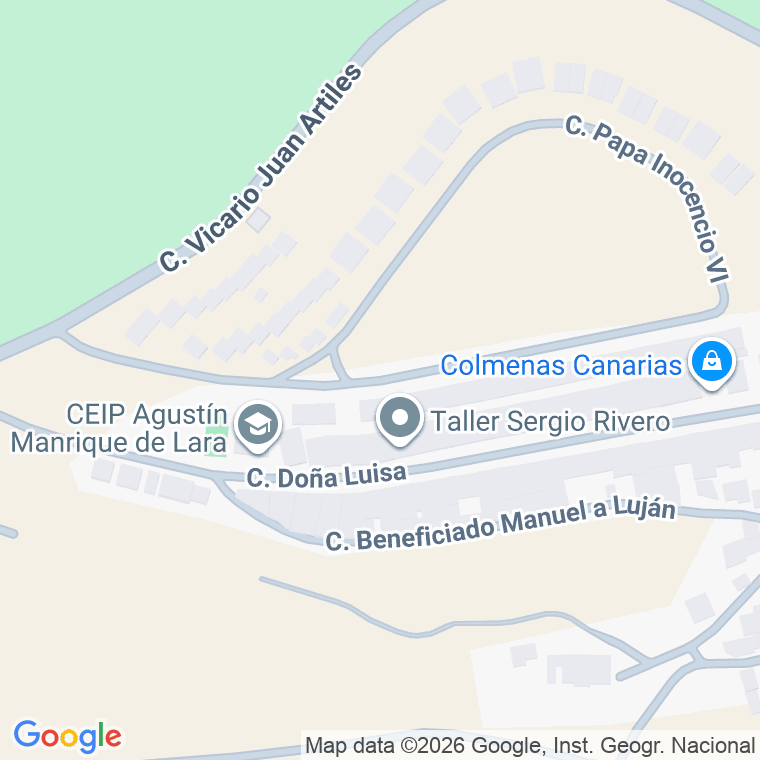 Código postal de Calle Papa Pablo Vi en Majadilla (la)