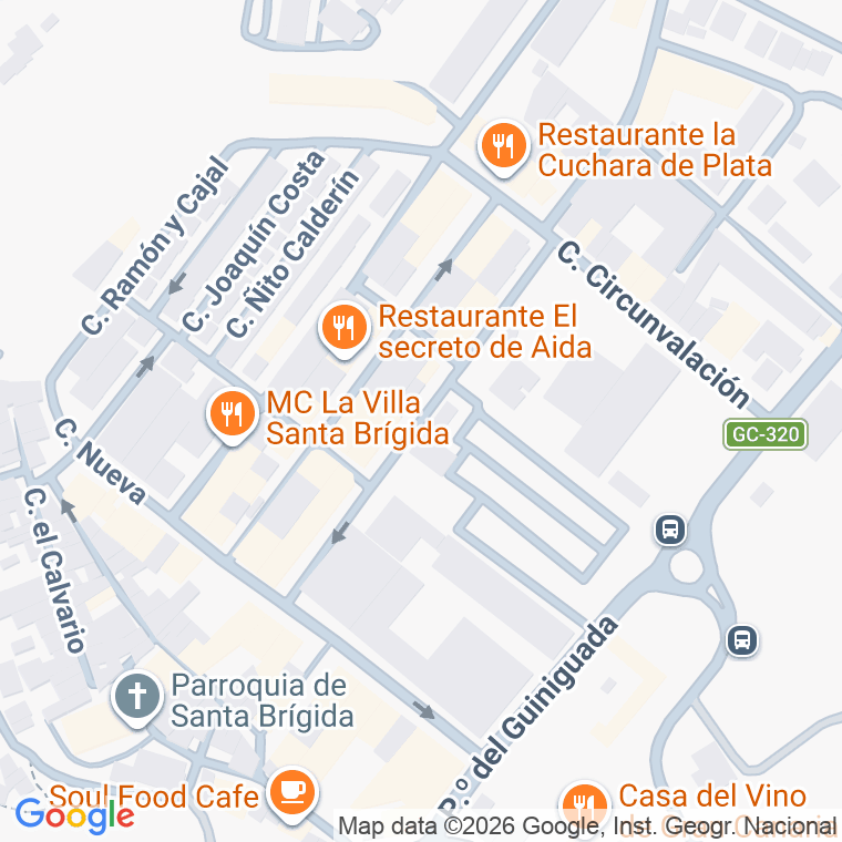 Código postal de Calle Juan Morales Navarro en Santa Brigida