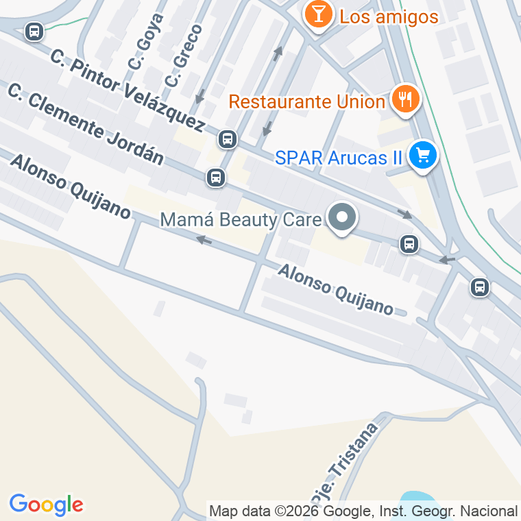 Código postal de Calle Aldonza Lorenzo en Puente de Arucas