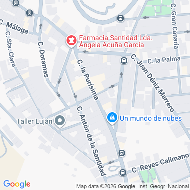 Código postal de Calle Purisima (la) en Santidad Baja