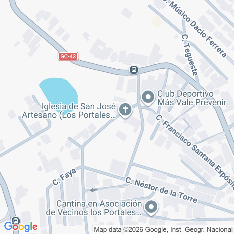 Código postal de Psaje Manolo Millares en Portales (los)