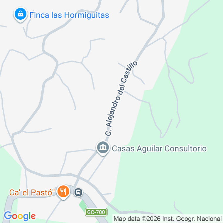 Código postal de Calle Alejandro Castillo y Brav en Casas de Aguilar