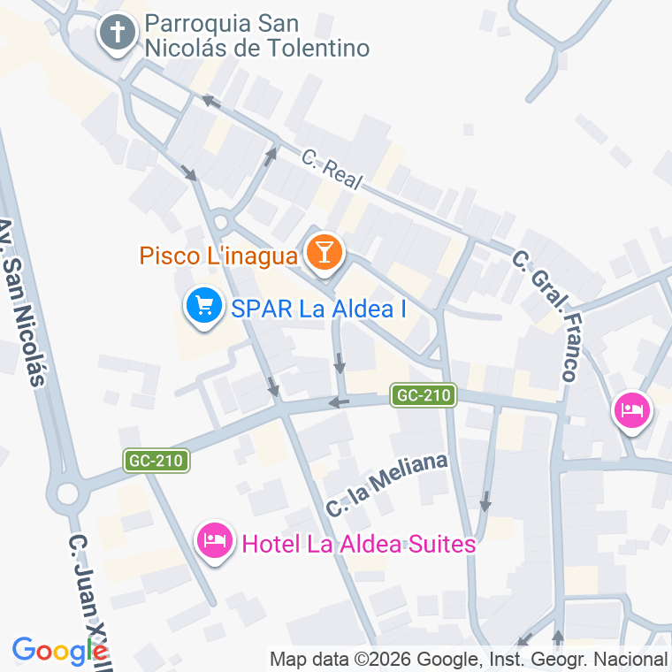 Código postal de Calle Carmita Afonso en Aldea de San Nicolas (la)