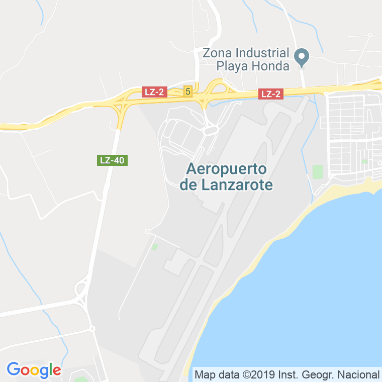 Código Postal de Aeropuerto De Lanzarote en Las Palmas