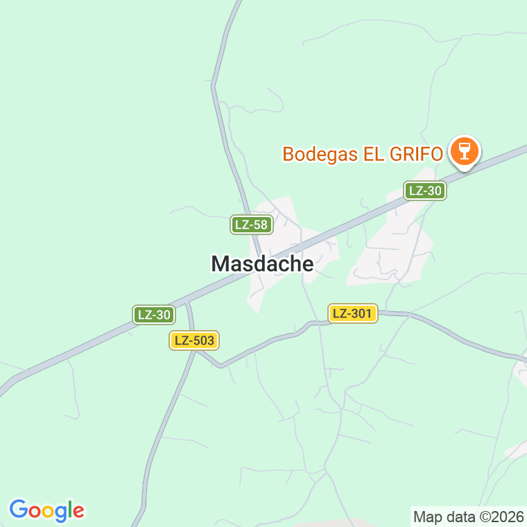 Código postal de Masdache en Las Palmas