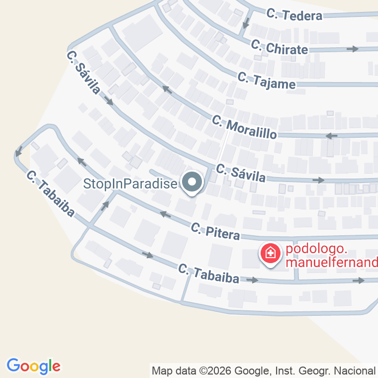 Código postal de Calle Pintor Ribera en Puerto del Rosario