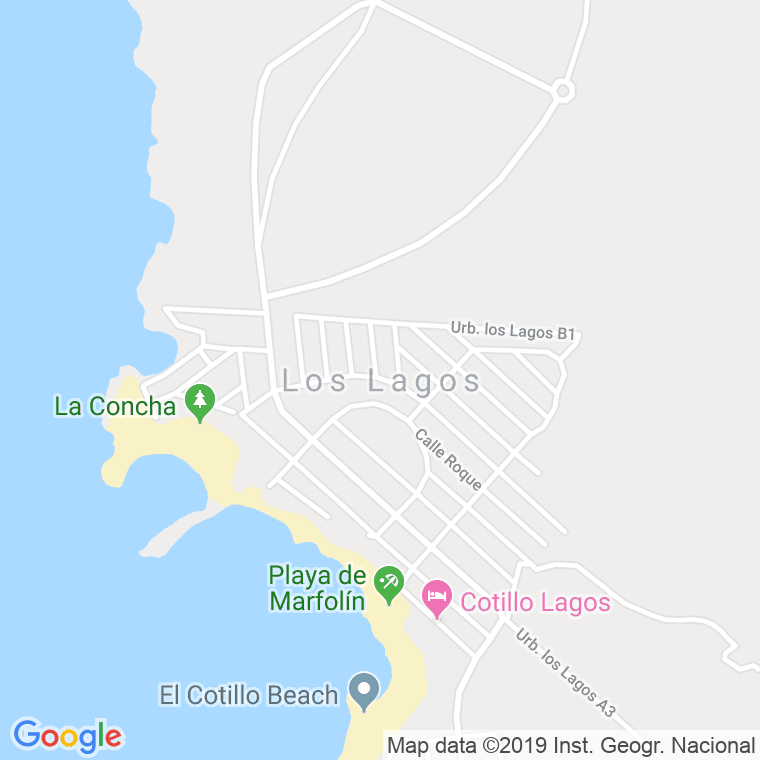 Código Postal de Lagos, Los en Las Palmas