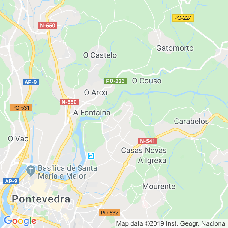 Código Postal de Monte Porreiro en Pontevedra
