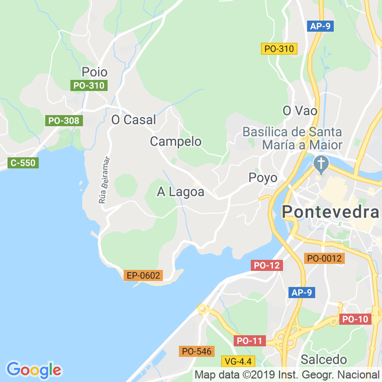 Código Postal de Poio (San Salvador) en Pontevedra