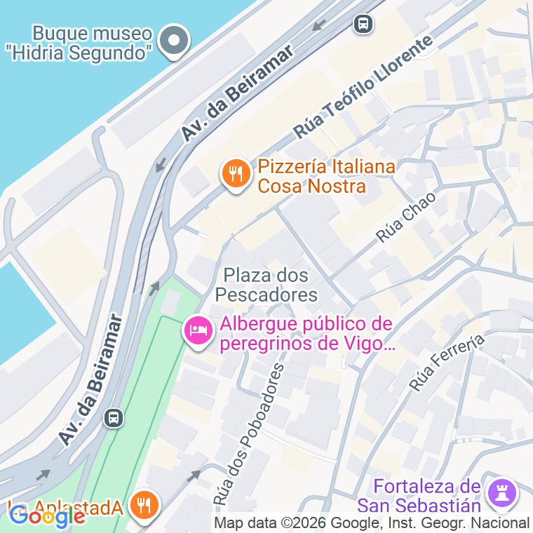 Código postal de Anguia en Vigo