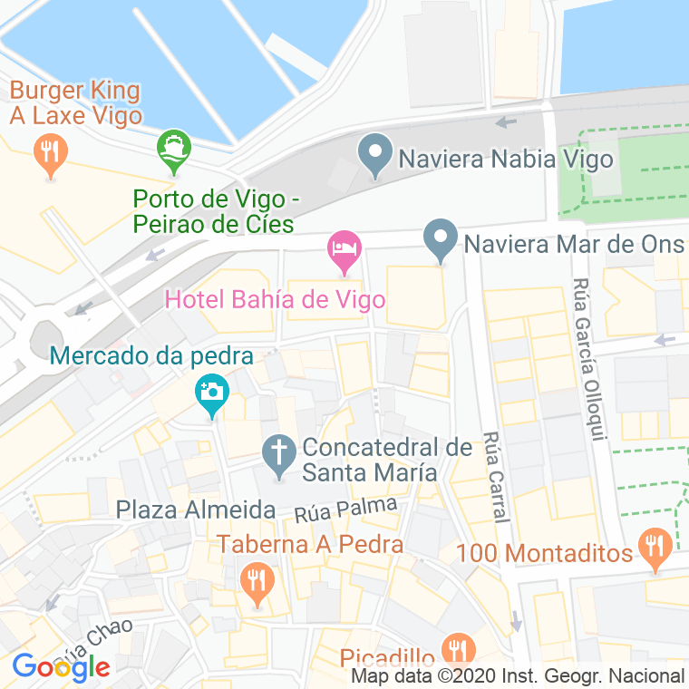 Código Postal calle Carcere Vella-vigo Vello en Vigo