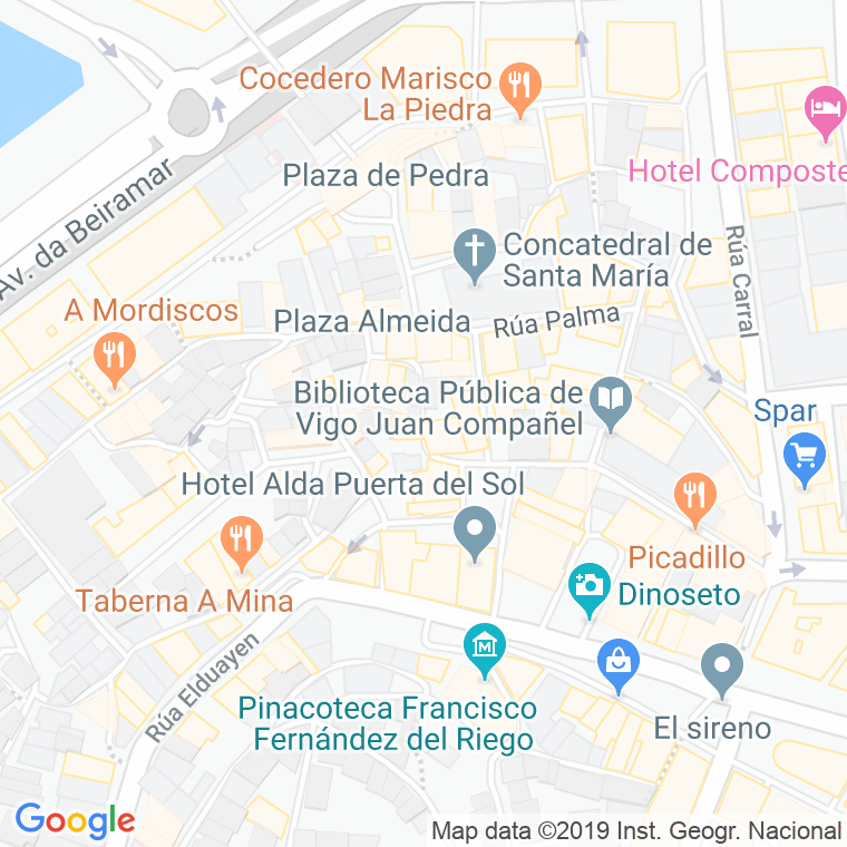 Código Postal calle Cesteiros en Vigo