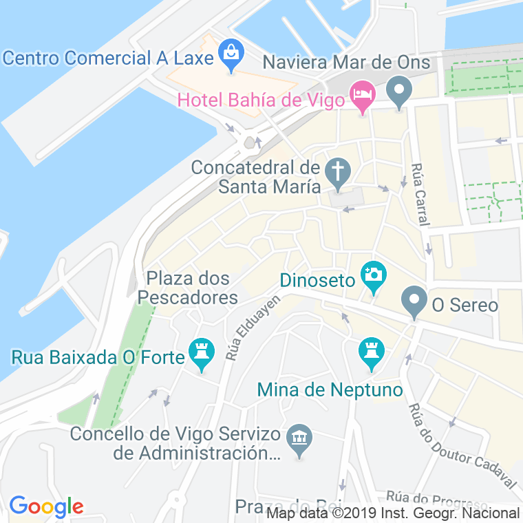 Código Postal calle Chao en Vigo