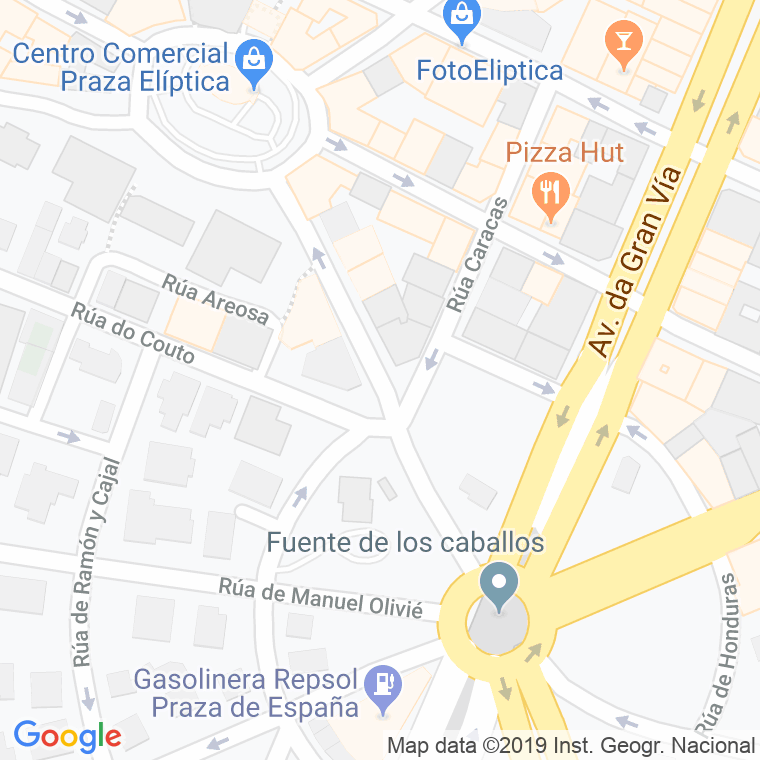 Código Postal calle Fernando Conde en Vigo