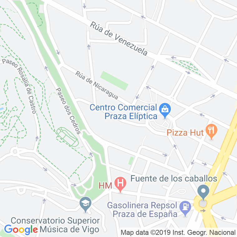 Código Postal calle Marques De Alcedo, travesia en Vigo